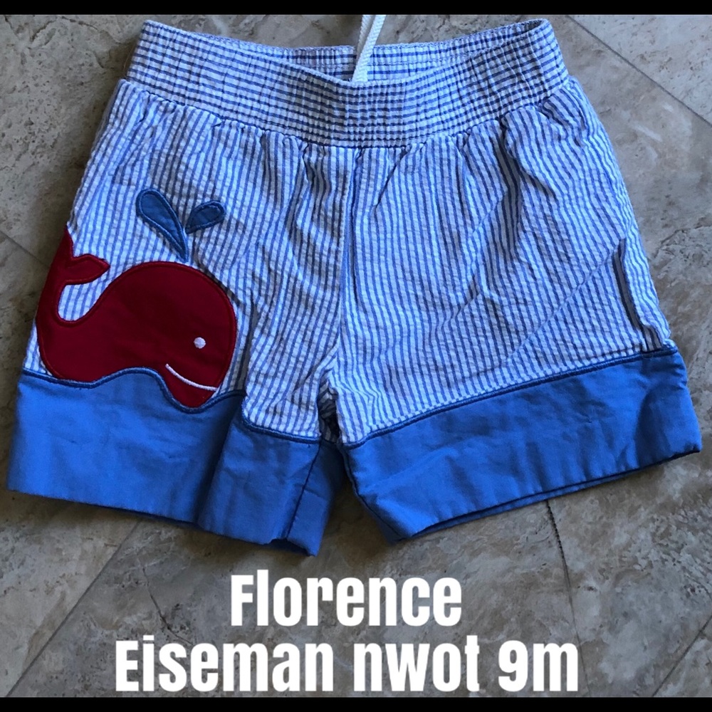 Florence Eiseman Seersucker swim shorts